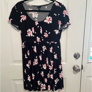 Torrid floral skater dress